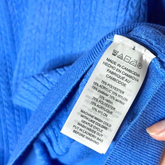 Michael Kors Button Shoulder Cable Knit Sweater NWT - Picture 4 of 5